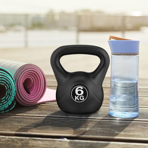 Kettlebell kettle 6 kg do ćwiczeń hantla kula odważnik obciążenie ciężar fitness ModernHome ModernHome Kettlebell kettle 6 kg do ćwiczeń hantla kula odważnik obciążenie ciężar fitness ModernHome ModernHome