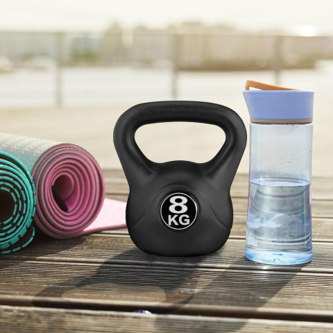 Kettlebell kettle 8 kg do ćwiczeń hantla kula odważnik obciążenie ciężar fitness ModernHome ModernHome Kettlebell kettle 8 kg do ćwiczeń hantla kula odważnik obciążenie ciężar fitness ModernHome ModernHome