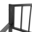 Ławka ogrodowa z oparciem parkowa na taras balkon metalowa konstrukcja LONGWELL INDUSTRIAL LTD
