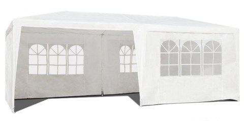 Namiot pawilon ogrodowy handlowy 3x6 m 6 ścianek biały MultiGarden MultiGarden Namiot pawilon ogrodowy handlowy 3x6 m 6 ścianek biały MultiGarden MultiGarden