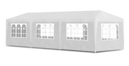 Namiot pawilon ogrodowy handlowy 3x9 m 8 ścianek biały MultiGarden MultiGarden