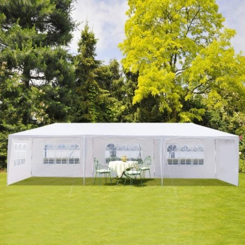 Namiot pawilon ogrodowy handlowy 3x9 m 8 ścianek biały MultiGarden MultiGarden Namiot pawilon ogrodowy handlowy 3x9 m 8 ścianek biały MultiGarden MultiGarden