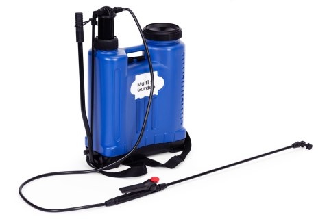 Opryskiwacz ciśnieniowy plecakowy 16L ogrodowy ręczny 2-4 bar długa lanca 4 dysze szelki MultiGarden MultiGarden Opryskiwacz ciśnieniowy plecakowy 16L ogrodowy ręczny 2-4 bar długa lanca 4 dysze szelki MultiGarden MultiGarden