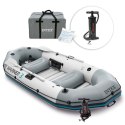 Ponton dmuchany Mariner 3 dla 3 osób wiosła pompka uchwyty na wędkę i silnik INTEX 68373 INTEX