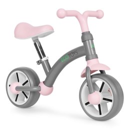 Rowerek biegowy dla dzieci koła EVA regulacja siodełka szary ECOTOYS ECOTOYS