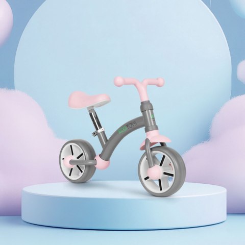Rowerek biegowy dla dzieci koła EVA regulacja siodełka szary ECOTOYS ECOTOYS Rowerek biegowy dla dzieci koła EVA regulacja siodełka szary ECOTOYS ECOTOYS
