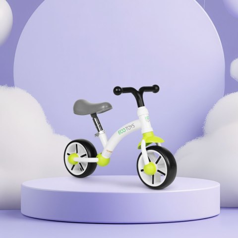 Rowerek biegowy dla dzieci koła EVA regulacja siodełka zielony ECOTOYS ECOTOYS Rowerek biegowy dla dzieci koła EVA regulacja siodełka zielony ECOTOYS ECOTOYS