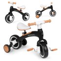 Rowerek biegowy z pedałami - treningowy kółka boczne 3w1 czarny ECOTOYS ECOTOYS