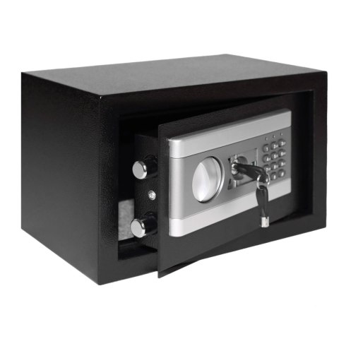 Sejf domowy z zamkiem elektronicznym skrytka na kluczyk lub kod 31x20x20 cm LONGWELL INDUSTRIAL LTD Sejf domowy z zamkiem elektronicznym skrytka na kluczyk lub kod 31x20x20 cm LONGWELL INDUSTRIAL LTD