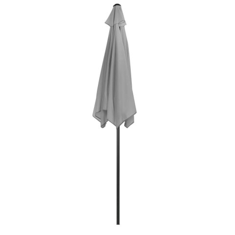 Składany parasol ogrodowy balkonowy regulowany 210 cm szary LONGWELL INDUSTRIAL LTD Składany parasol ogrodowy balkonowy regulowany 210 cm szary LONGWELL INDUSTRIAL LTD