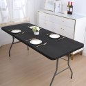 Stół cateringowy 180 cm składany w walizkę czarny ModernHome ModernHome