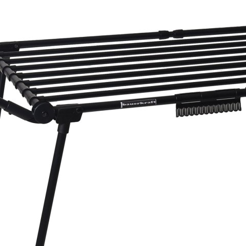 Suszarka na pranie odzież bieliznę stojąca rozsuwana balkonowa 27 metrów czarna LONGWELL INDUSTRIAL LTD Suszarka na pranie odzież bieliznę stojąca rozsuwana balkonowa 27 metrów czarna LONGWELL INDUSTRIAL LTD