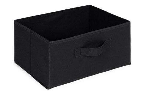 Szafka regał organizer tekstylny z wyciąganymi koszami 3 poziomy loft czarna ModernHome ModernHome Szafka regał organizer tekstylny z wyciąganymi koszami 3 poziomy loft czarna ModernHome ModernHome