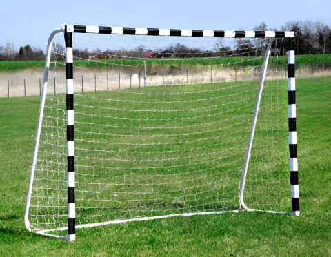 Bramka piłkarska treningowa z siatką 180x120 cm czarno-biała MultiGarden MultiGarden Bramka piłkarska treningowa z siatką 180x120 cm czarno-biała MultiGarden MultiGarden