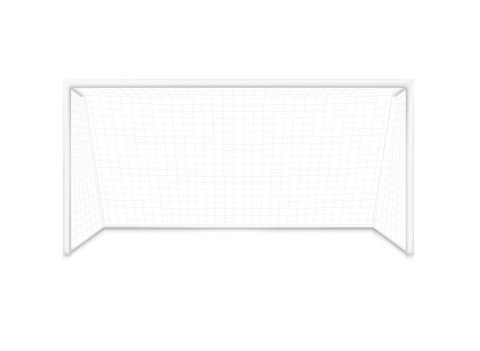 Bramka piłkarska treningowa z siatką 180x120 cm czarno-biała MultiGarden MultiGarden Bramka piłkarska treningowa z siatką 180x120 cm czarno-biała MultiGarden MultiGarden