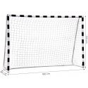 Bramka piłkarska treningowa z siatką 180x120 cm czarno-biała MultiGarden MultiGarden