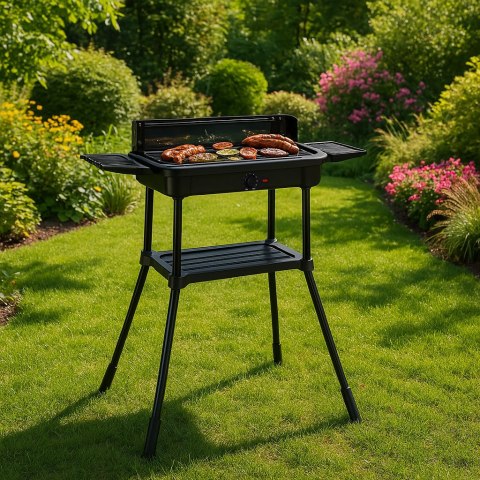 Grill elektryczny 3w1 stojący stołowy płyta grillowa ociekacz termostat MultiGarden MultiGarden Grill elektryczny 3w1 stojący stołowy płyta grillowa ociekacz termostat MultiGarden MultiGarden
