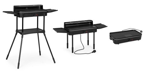 Grill elektryczny 3w1 stojący stołowy płyta grillowa ociekacz termostat MultiGarden MultiGarden Grill elektryczny 3w1 stojący stołowy płyta grillowa ociekacz termostat MultiGarden MultiGarden