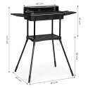 Grill elektryczny 3w1 stojący stołowy płyta grillowa ociekacz termostat MultiGarden MultiGarden