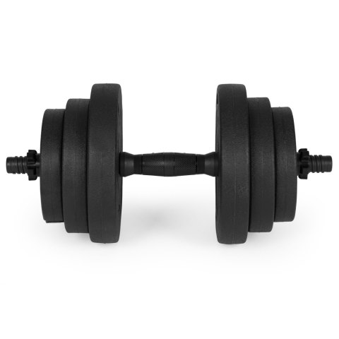 Hantle regulowane 2x10 kg sztanga zestaw 20 kg gryf MULTISTORE Hantle regulowane 2x10 kg sztanga zestaw 20 kg gryf MULTISTORE