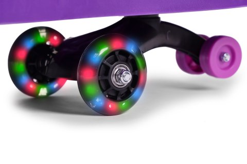 Jeździk grawitacyjny pojazd dla dzieci koła LED fioletowy ECOTOYS ECOTOYS Jeździk grawitacyjny pojazd dla dzieci koła LED fioletowy ECOTOYS ECOTOYS