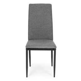 Komplet 4 krzeseł krzesło do jadalni i salonu szare ModernHome ModernHome