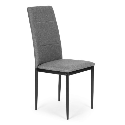 Komplet 4 krzeseł krzesło do jadalni i salonu szare ModernHome ModernHome Komplet 4 krzeseł krzesło do jadalni i salonu szare ModernHome ModernHome