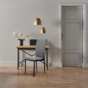 Komplet krzeseł pikowanych krzesło do jadalni i salonu 4 sztuki szare ModernHome ModernHome