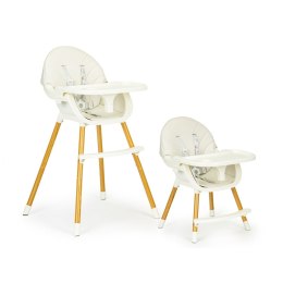 Krzesełko fotelik do karmienia 2w1 beżowe ECOTOYS ECOTOYS