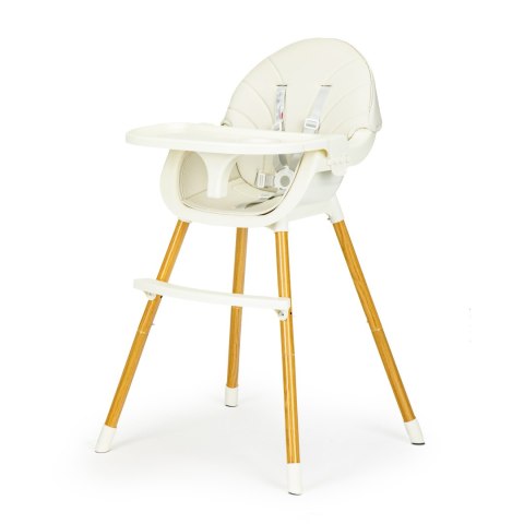 Krzesełko fotelik do karmienia 2w1 beżowe ECOTOYS ECOTOYS Krzesełko fotelik do karmienia 2w1 beżowe ECOTOYS ECOTOYS