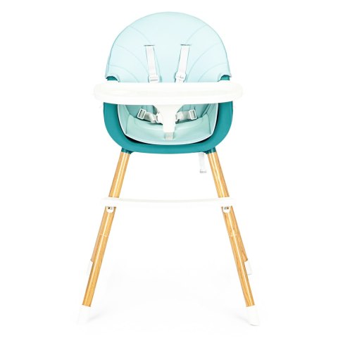 Krzesełko fotelik do karmienia 2w1 niebieskie ECOTOYS ECOTOYS Krzesełko fotelik do karmienia 2w1 niebieskie ECOTOYS ECOTOYS