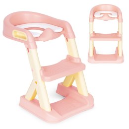 Nakładka na toaletę ze schodkami drabinką dla dzieci ECOTOYS ECOTOYS