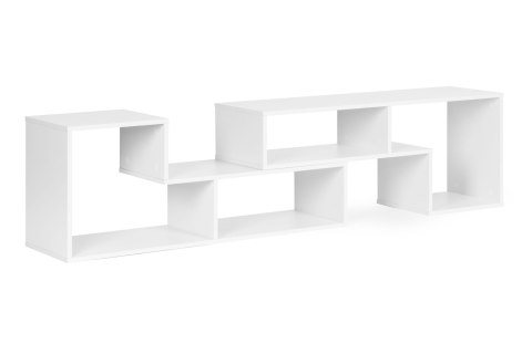 Nowoczesny regał modułowy geometryczny szafka na książki 4 półki ModernHome ModernHome Nowoczesny regał modułowy geometryczny szafka na książki 4 półki ModernHome ModernHome