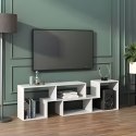 Nowoczesny regał modułowy geometryczny szafka na książki 4 półki ModernHome ModernHome