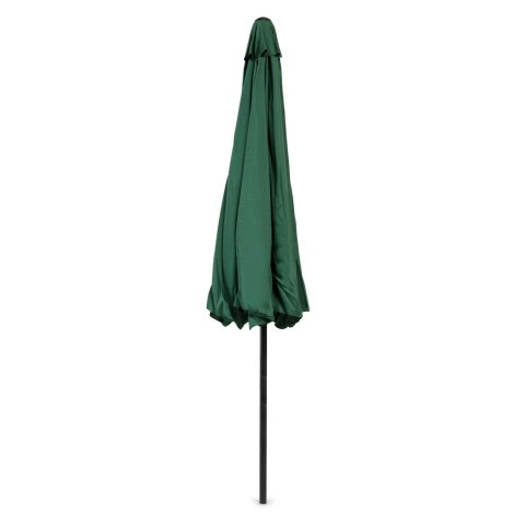 Parasol ogrodowy duży 3 m skośny łamany z korbą zielony MultiGarden MultiGarden Parasol ogrodowy duży 3 m skośny łamany z korbą zielony MultiGarden MultiGarden