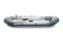 Ponton dmuchany Mariner 4 dla 4 osób wiosła pompka uchwyty na wędkę i silnik INTEX 68376 INTEX