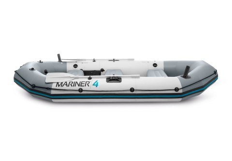 Ponton dmuchany Mariner 4 dla 4 osób wiosła pompka uchwyty na wędkę i silnik INTEX 68376 INTEX Ponton dmuchany Mariner 4 dla 4 osób wiosła pompka uchwyty na wędkę i silnik INTEX 68376 INTEX