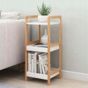 Regał szafka stoliczek nocny 3 półki bambusowy stelaż ModernHome