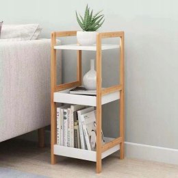 Regał szafka stoliczek nocny 3 półki bambusowy stelaż ModernHome