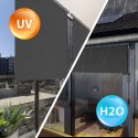 Roleta markiza pionowa zwijana na korbkę balkon taras altana antracyt MultiGarden MultiGarden