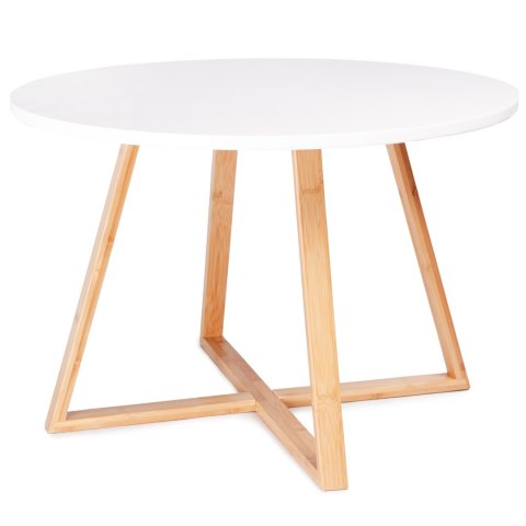 Stół stolik kawowy nowoczesny skandynawski 60 cm bambus ModernHome Stół stolik kawowy nowoczesny skandynawski 60 cm bambus ModernHome