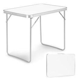 Stolik turystyczny stół piknikowy składany blat 80x60 cm biały MultiGarden MultiGarden