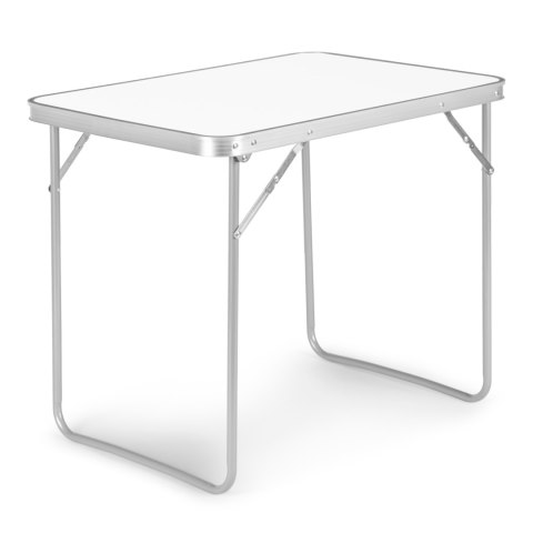 Stolik turystyczny stół piknikowy składany blat 80x60 cm biały MultiGarden MultiGarden Stolik turystyczny stół piknikowy składany blat 80x60 cm biały MultiGarden MultiGarden