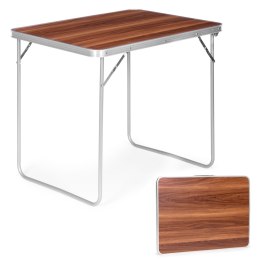 Stolik turystyczny stół piknikowy składany blat 80x60 cm brązowy MultiGarden MultiGarden