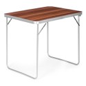 Stolik turystyczny stół piknikowy składany blat 80x60 cm brązowy MultiGarden MultiGarden