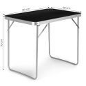 Stolik turystyczny stół piknikowy składany blat 80x60 cm czarny MultiGarden MultiGarden