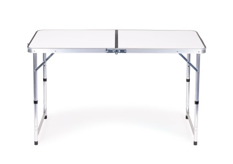 Stolik turystyczny stół składany kemping biały blat 120x60 cm MultiGarden MultiGarden Stolik turystyczny stół składany kemping biały blat 120x60 cm MultiGarden MultiGarden