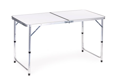 Stolik turystyczny stół składany kemping biały blat 120x60 cm MultiGarden MultiGarden Stolik turystyczny stół składany kemping biały blat 120x60 cm MultiGarden MultiGarden