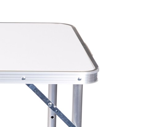 Stolik turystyczny stół składany kemping biały blat 120x60 cm MultiGarden MultiGarden Stolik turystyczny stół składany kemping biały blat 120x60 cm MultiGarden MultiGarden