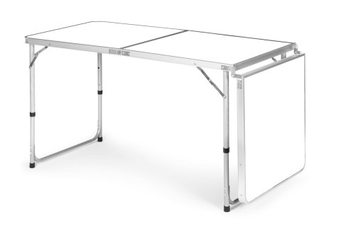 Stolik turystyczny stół składany kemping biały blat 180x60 cm MultiGarden MultiGarden Stolik turystyczny stół składany kemping biały blat 180x60 cm MultiGarden MultiGarden